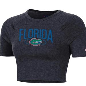 Florida Gators Women's Cropped T-Shirt – Black